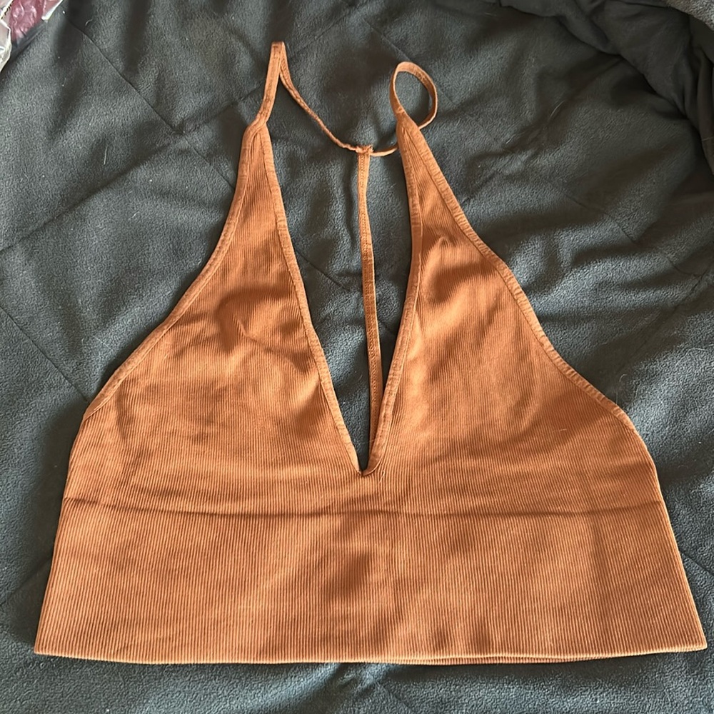 Free People Intimately bralette size M/L burnt orange